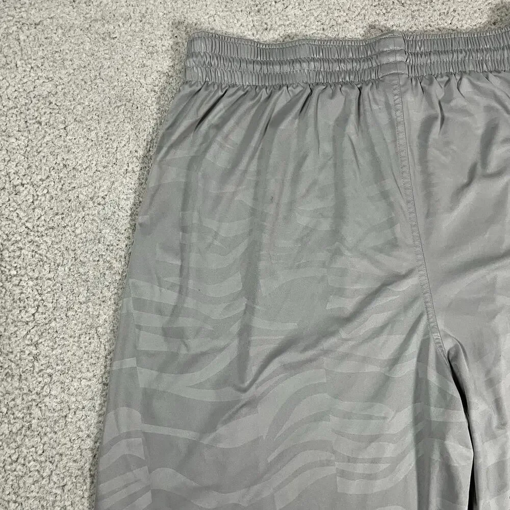 Adidas Shorts Mens 2XL Gray D Derrick Rose Basketball NBA Athletic Training